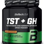 Testosteron und hormonaromatisiertes Pulvergetränk mit DAA, TST+GH, 300 g (50 Dosen), Orangengeschmack.