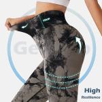 Leggings sportivi donna, vita alta pancia piatta, Push Up, vita alta, Opaco scrunch, Pantaloni palestra fitness per yoga jogging