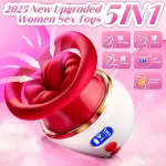 Stimulateur électrique pour femmes avec 10 fonctions de succion et de léchage - Vibrateur clitoridien et anal avec écran LCD - Jouet sexuel rechargeable pour couples