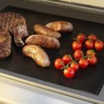 GrillMat, Papier sulfurisé, Teflon, réutilisable et résistant jusqu'à 260 ° c
