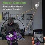 Überwachungskamera, Outdoor WIFI-Kameras, PTZ, 1080P IP Cam Wireless, 355° /90°, 40M Nachtsicht, Bewegungserkennung, APP