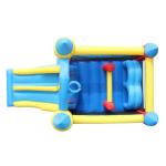 Big castello, gonfiabile, scivolo doppio, gioco per bambini, tappeto saltarello, Happy Hop, 460m, 180kg