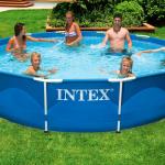 Intex Metallrahmen-Pool 366 x 76 cm 28212GN
