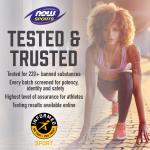 NOW Foods Sports ZMA - Soutien et récupération musculaire - 180 capsules végétaliennes