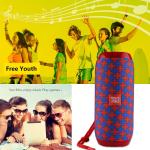 Altoparlante Stereo Portatile, portable speaker 5 x 2 Watt, Bluetooth, impermeabile, Rosso