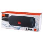 Altoparlante Stereo Portatile, portable speaker 5 x 2 Watt, Bluetooth, impermeabile, Rosso