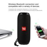 Haut-parleur stéréo portable, portable speaker 5 x 2 Watt, système Subwoofer pour basses, Bluetooth, étanche