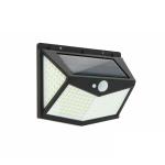 LED Außenstrahler, LED Flutlicht, außen, solarbetrieben, 212 LED, mit Bewegungssensor