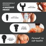 Massagepistole mit Perkussionsvibrationen, Muskelmassagegerät