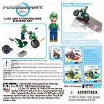 Nintendo Luigi Kart mit Motorrad, K'Nex