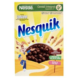 Céréales Nesquik, boules de céréales complètes, avec chocolat Nesquik, 500 g