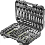 Fortec Eco Set Chiavi a Bussola 171 Pezzi - 1/4", 3/8", 1/2" con Valigetta