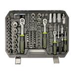 Fortec Eco Set Chiavi a Bussola 171 Pezzi - 1/4", 3/8", 1/2" con Valigetta