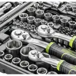 Fortec Eco Set Chiavi a Bussola 171 Pezzi - 1/4", 3/8", 1/2" con Valigetta