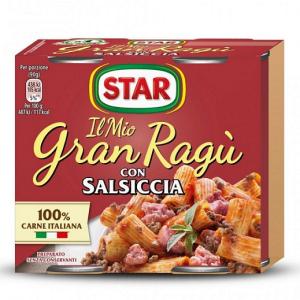 Gran Ragu Star Salsiccia 2x180 gr