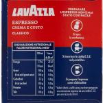 Lavazza Crema e Gusto Classico, 18 dosettes pour machine à espresso