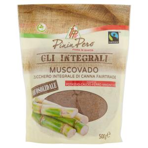Sucre de canne brut Muscovado équitable, Pininpero, 500g