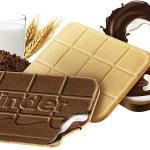 Kinder Cards T2x30 biscotti a cialda con ripieno cremoso, al latte e al cacao