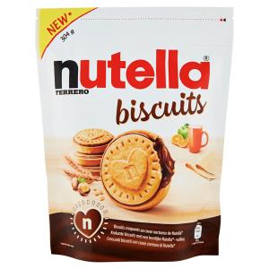 Nutella Biscuits, Keks mit einem cremigen Herzen von Nutella, Original