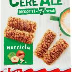 Kinder Cereale' Biscotti, Nocciola, Farine di 7 Cereali a Fonte di Fibre, 6 monoporzioni