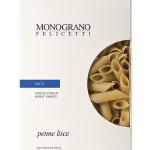 Penne lisce, étiré au bronze, BIO, 500g, semoule de blé dur biologique Matt, Monograno Felicetti 