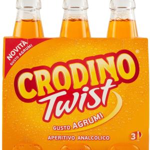 Crodino Twist, Goût d’agrumes, Ml 175X3