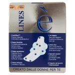 LINES È, Absorbierende Frau, Modell Nacht, mit Flügeln, Packung mit 9 Stück