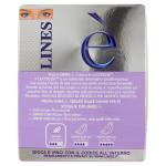LINES E' Absorbents für Frauen, mit Flügeln, Packung mit 10 Stück