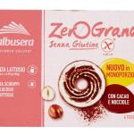 Zero Grain Cacao Noisette, Sans Gluten, Sans Lactose, 6 paquets, 220 g, Galbusera