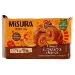 Cornetto colazione, Fibrextra, con crema di Arancia, Misura 308g, 6 cornetti per confezione