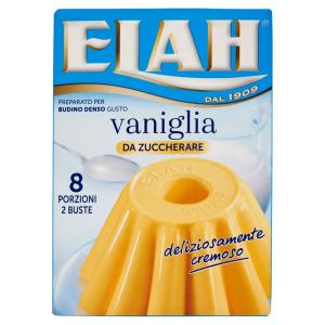 Budino Alla Vaniglia Elah, Solo aromi naturali, 8 porzioni