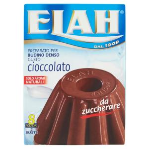 Budino Al Cioccolato Elah, solo aromi naturali, 8 porzioni
