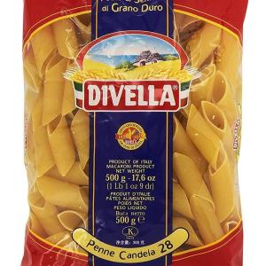 Divella Penne Candela 28, Pasta di Semola di Grano Duro - 500 gr