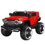 Elektroauto für Kinder, 12v, Jeep, 2 Sitze, mit 2,4g Fernbedienung, rote farbe