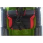 Auto elettrica per bambini, 12v, Jeep, 2 posti, con telecomando 2.4g, verde