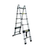 Scala Telescopica in Alluminio 5 m – Pieghevole Portatile, Certificata EN131, Portata 150 kg