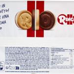 Ringo Snack, biscotti farciti con crema vaniglia, confezione da 6 snack Ringo, 330g