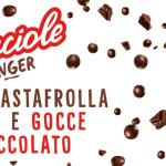 Gocciole Finger, Biscotti con gocce e fondo di cioccolato