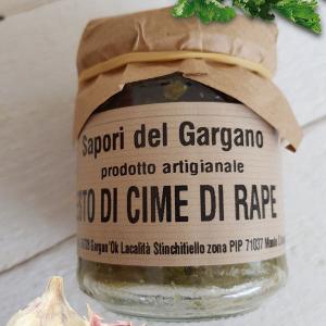 Steckrübenpesto, handwerkliches Produkt, Aromen des Gargano
