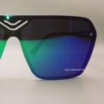 Okly Retrò Lunettes de soleil, lunettes de soleil pour hommes et femmes, vert
