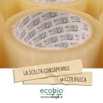 Verpackungsklebeband 50x66m, wasserdicht, transparent, 6 Stück