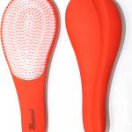 Démêler, démêler les cheveux, couleur : rose orange à l'intérieur