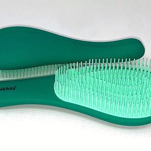 Démêlant, Brosse pour cheveux noués, couleur verte