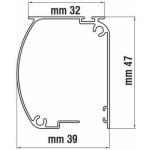 Moustiquaire à Rouleau EGLEMTEK pour Fenêtre - Blanc - Aluminium Recoupable 140 X 160 Cm