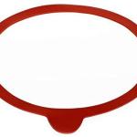 Weck glas 290 ml mit Deckel 80 mm, komplett mit Dichtung und Clips, 6er-Pack, Glas, transparent
