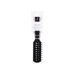 Professionelle Haarbürste Soft Touch Schwarz 23 x 5 cm