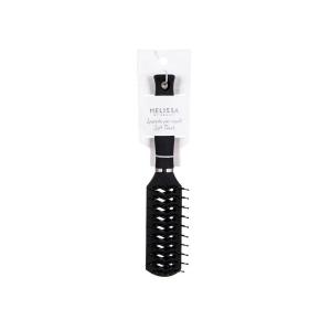 Professionelle Haarbürste Soft Touch Schwarz 23 x 5 cm