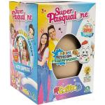 Pasqualone contenitore a forma di uovo, ricco di sorprese Me Contro Te, con eco guscio, per Bambine dai 3 Anni, Giochi Preziosi