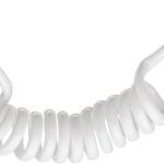 Duschbrause Easy Universal, Duschbrause für Waschbecken, flexibel, einfach zu montieren, Befestigung mit Bioklebstoff, praktisch und kompakt, weiss