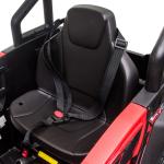 Macchina Elettrica, Quad elettrico mini per bambini, da 3-8 anni, colore rosso e nero, HOMCOM
